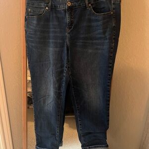 Torrid Dark Blue Boyfriend Jeans